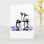 pLaYfUL pEnGuIns Kaart (Gele Bloem)