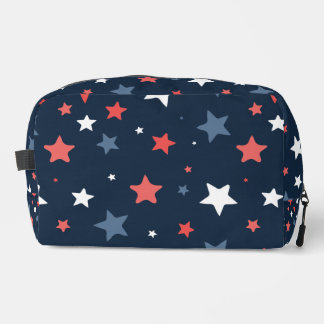 Playful Red White Blue Star trousse de toilette Toilettasje