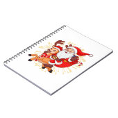 **"Playful Santa Claus Design – Fun and Festive Ch Notitieboek (Linkerzijde)