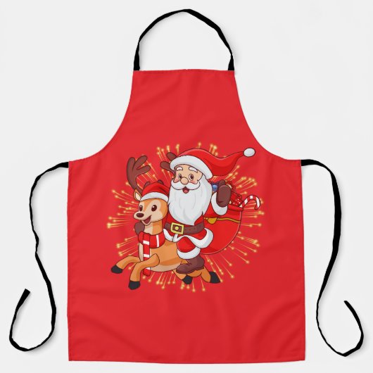**"Playful Santa Claus Design – Fun and Festive Ch Schort (Voorkant)