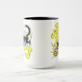 Playful Thunder Cat Mug - Perfect for Soccer Lover (Centre)