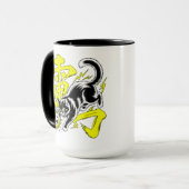 Playful Thunder Cat Mug - Perfect for Soccer Lover (Devant gauche)