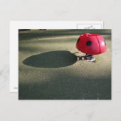Playground for Children 30 Ladybug rocking PostC Briefkaart (Voorkant / Achterkant)