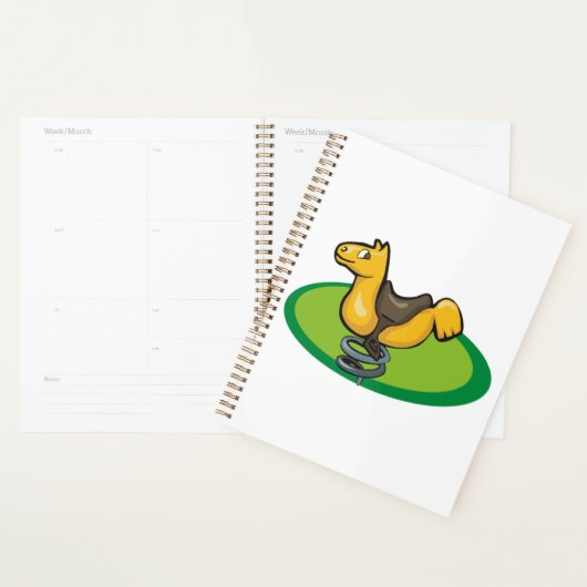 Playground Horse Spring Rider Planner (Display)