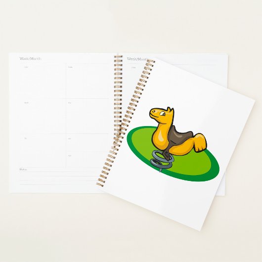 Playground Horse Spring Rider Planner