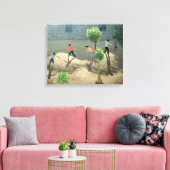 Playground Lesbos Canvas Afdruk (Insitu (Woonkamer))