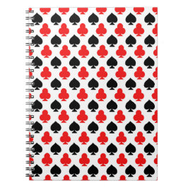 Playing Cards Clubs and Spades Notebook Journal Notitieboek