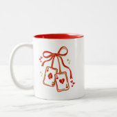 Playing Cards Valentine 6 7 Mug | Trendy Love Card (Gauche)