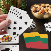 Playing Cards with flag of Lithuania Pokerkaarten (Insitu)