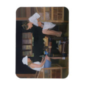 Playing Chess at Goldeneye Magneet (Verticaal)