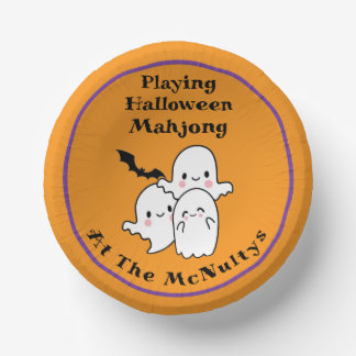 Playing Halloween Mahjong Personalize NAME Papieren Kommen