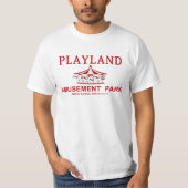Playland Amusement Park, Willow Springs, Illinois T-shirt (Voorkant)
