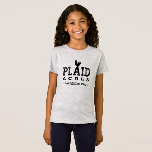 Plays Acres - kinder t-shirt (Voorkant volledig)