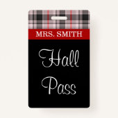 Plays Fabric HALL Pass Badge (Achterkant)