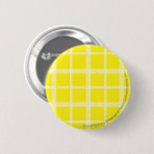 Plays Yellow Ronde Button 5,7 Cm (Voorkant /achterkant)