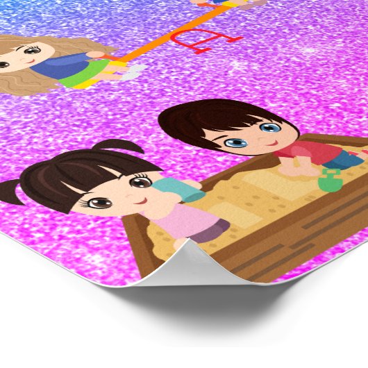 PLAYTIME KINDER POSTER (Hoek)