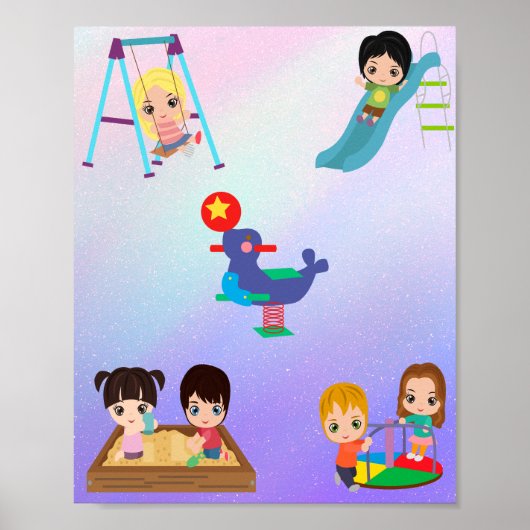 PLAYTIME KINDER POSTER (Voorkant)