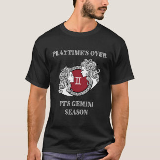 Playtimeâ€™S Over Itâ€™S Tweelingen Seizoen T-shirt