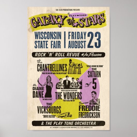 PlayTone-sterrenstelsel Poster (Voorkant)