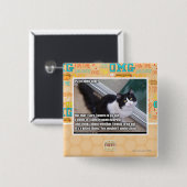 Plaz voor open deur vierkante button 5,1 cm (Voorkant /achterkant)