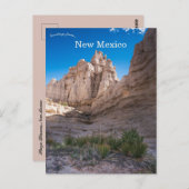 Plaza Blanca New Mexico Briefkaart (Voorkant / Achterkant)