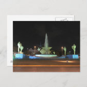 Plaza Caracol Fountain, Cancun Briefkaart (Voorkant / Achterkant)