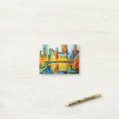 Plaza Central Park Hotel in New York Post-it® Notes (Op bureau)