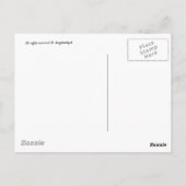 Plaza Cherub Briefkaart (Achterkant)