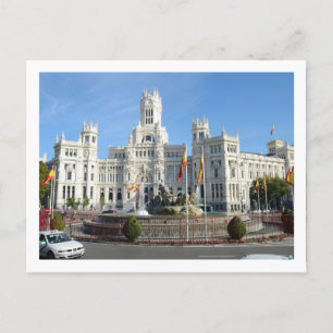 Plaza de Cibeles, Briefkaart Madrid