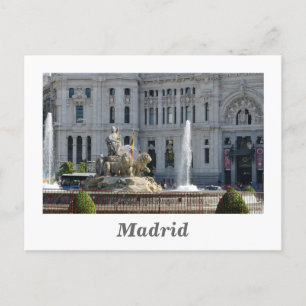 Plaza de Cibeles, Madrid Carte postale