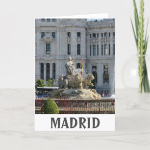Plaza DE Cibeles, Madrid Kaart