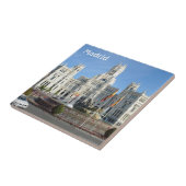 Plaza de Cibeles, Madrid Tile Tegeltje (Zijkant)