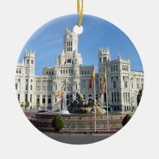 Plaza de Cibeles, ornement de Madrid (Devant)
