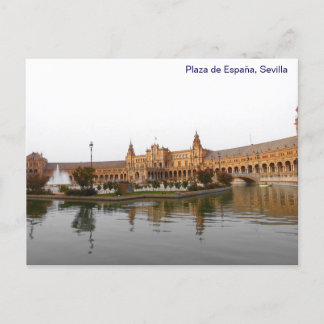 Plaza de Espana in Sevilla Briefkaart