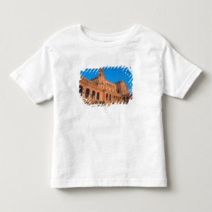 Plaza de Espana in Sevilla, Spanje. Kinder Shirts