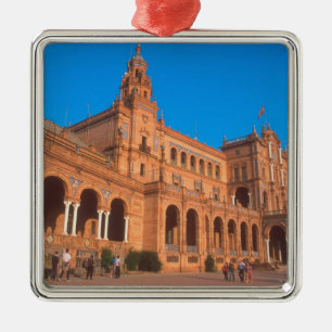 Plaza de Espana in Sevilla, Spanje. Metalen Ornament