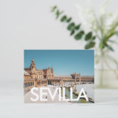Plaza de España, Sevilla, Spanje Briefkaart (Staand voorkant)