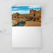 Plaza de Espana, Sevilla. Spanje Kaart (Binnen)