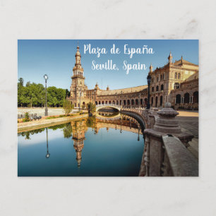 Plaza de España Sevilla Spanje Landmark Briefkaart