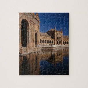 Plaza de Espana, Sevilla, Spanje Legpuzzel