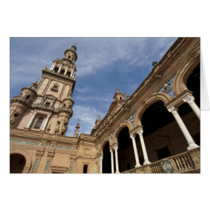 Plaza de Espana, Séville, Andalousie, Espagne