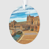 Plaza de Espana, Séville. Espagne (devant)