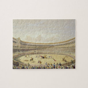 Plaza de Toros van Madrid, 1865 (kleur litho) Legpuzzel