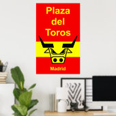 Plaza del Toros Poster (Thuiskantoor)
