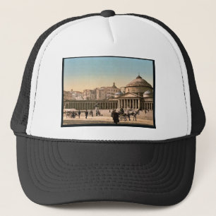 Plaza en de kerk van San Francisco di Paola, Napel Trucker Pet