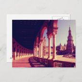 Plaza Espana, Sevilla, Spanje Briefkaart (Voorkant / Achterkant)