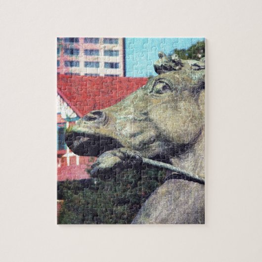 Plaza Horse Legpuzzel (Verticaal)