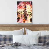 Plaza light canvas afdruk (Insitu (Slaapkamer))