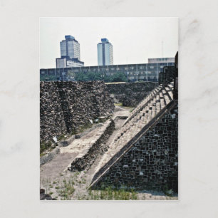 Plaza of Three Cultures, Mexico City Briefkaart