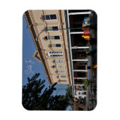 Plaza Père Noël Fe New Mexico Magnet (Vertical)